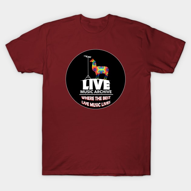 The Best Live Music Is Here T-Shirt by My Swinguard